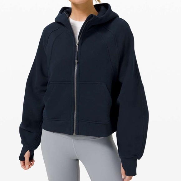 Lululemon Scuba Oversized Full Zip True Navy